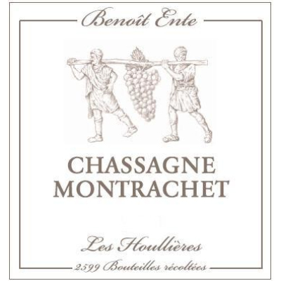 Benoit Ente Chassagne-Montrachet Les Houilleres 2020 (6x75cl)