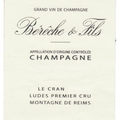 Bereche Le Cran 1er Cru Ludes 2014 (1x75cl)