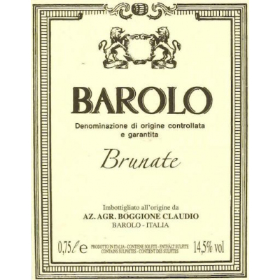 Boggione Barolo Brunate 2015 (12x75cl)