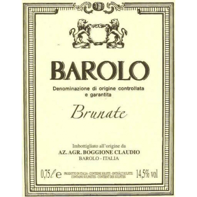 Boggione Barolo Brunate 2018 (6x75cl)