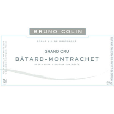 Bruno Colin Batard-Montrachet Grand Cru 2018 (3x75cl)