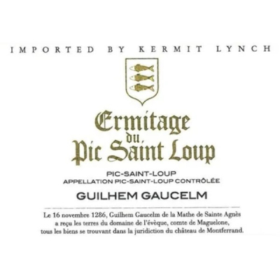 Ermitage Pic Saint Loup Guilhem Gaucelm 2020 (12x75cl)