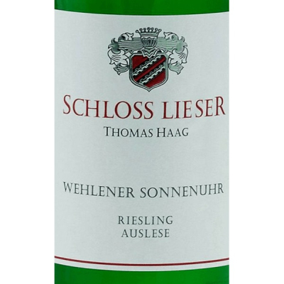 Schloss Lieser Wehlener Sonnenuhr Riesling Auslese 2015 (6x75cl)