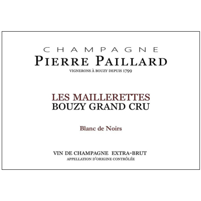 Pierre Paillard Maillerettes Blanc de Noirs 2015 (6x75cl)