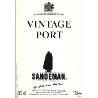 Sandeman Vintage Port 2016 (6x75cl)