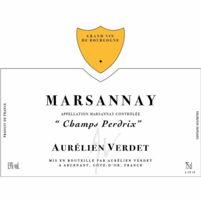 Aurelien Verdet Marsannay Champs Perdrix 2020 (6x75cl)
