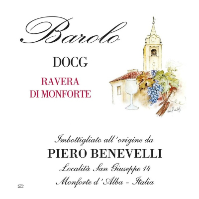 Benevelli Piero Barolo Ravera Monforte 2017 (6x75cl)