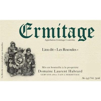 Laurent Habrard Hermitage Blanc Rocoules 2020 (1x75cl)