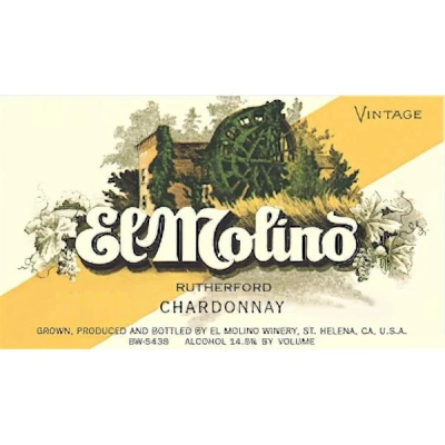 El Molino Rutherford Chardonnay 2020 (1x75cl)