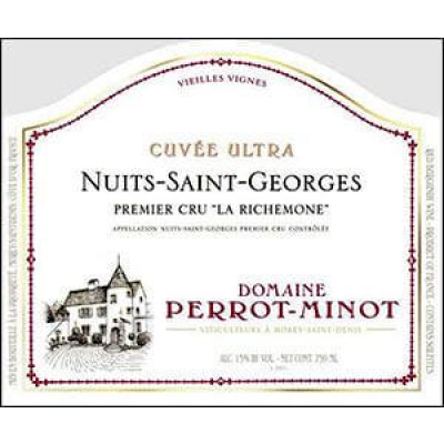 Perrot-Minot Nuits-Saint-Georges 1er Cru La Richemone Cuvee Ultra Vignes Centenaires 2010 (6x150cl)