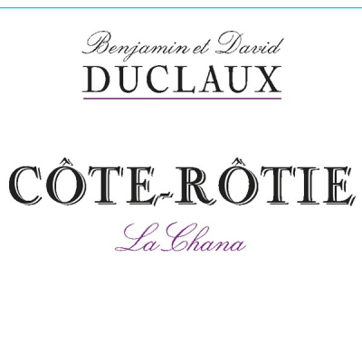 Duclaux Cote Rotie La Chana 2021 (6x150cl)