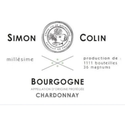 Simon Colin Bourgogne Chardonnay 2022 (6x75cl)