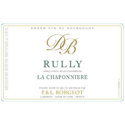 Pascal & Laurent Borgeot Rully Chaponniere 2022 (6x75cl)