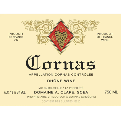 Auguste Clape Cornas Vv 2009 (3x150cl)