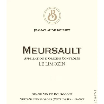 Jean-Claude Boisset Meursault Le Limozin 2023 (6x75cl)