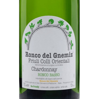 Ronco Gnemiz Friuli Colli Orientali Ronco Basso Chardonnay  2022 (6x75cl)