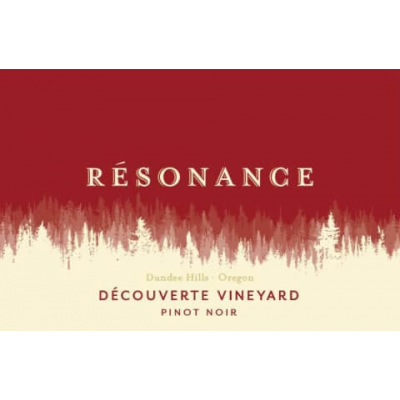 Resonance Pinot Noir Decouverte Vineyard  2019 (6x75cl)