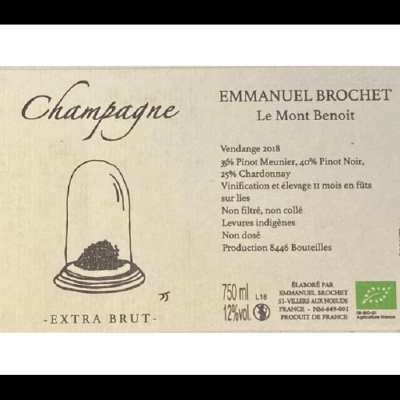 Emmanuel Brochet Mont Benoit Extra Brut NV (6x75cl)