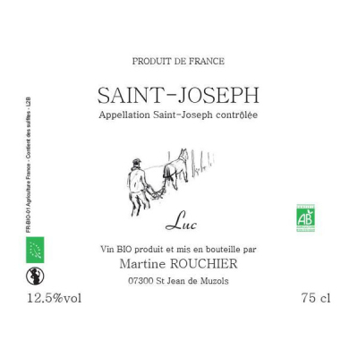 Martine Rouchier Saint Joseph Luc 2020 (12x75cl)