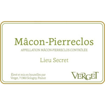 Verget Macon Pierreclos Lieu Secret 2022 (12x75cl)