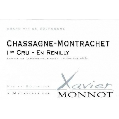 Xavier Monnot Chassagne-Montrachet 1er Cru En Remilly 2020 (3x150cl)