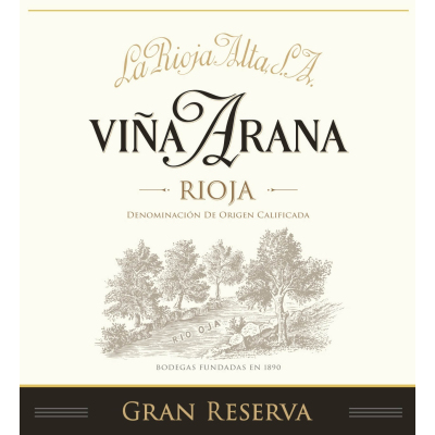 La Rioja Alta Vina Arana Gran Reserva 2016 (6x75cl)