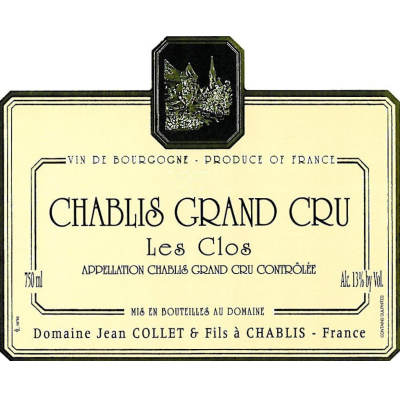 Jean Collet & Fils Chablis Grand Cru Les Clos 2021 (6x75cl)