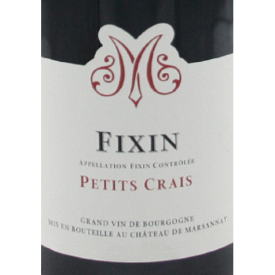 Chateau de Marsannay Fixin Les Petits Crais 2017 (6x75cl)