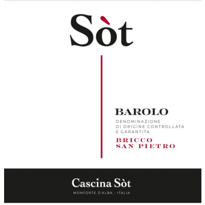 Cascina Sot Barolo Bricco San Pietro 2016 (1x150cl)