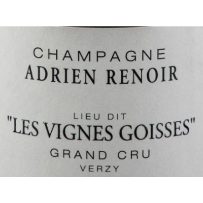 Adrien Renoir Les Vignes Goisses Grand Cru  2019 (6x75cl)