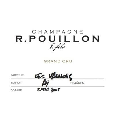 R. Pouillon & Fils Ay Grand Cru Les Valnons Extra Brut 2016 (6x75cl)
