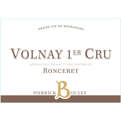Pierrick Bouley Volnay 1er Cru Le Ronceret 2018 (1x75cl)