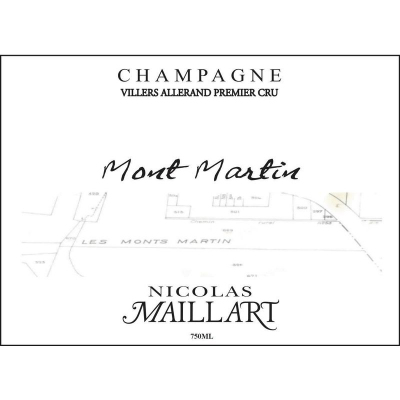 Nicolas Maillart Villers-Allerand Premier Cru Mont Martin 2018 (6x75cl)