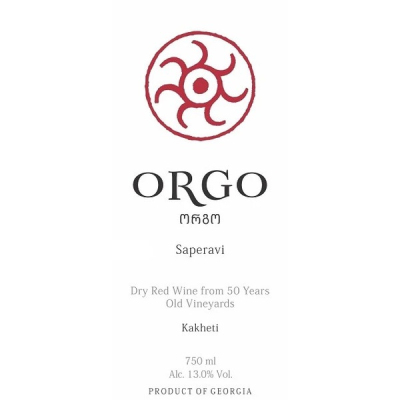 Orgo Saperavi 2018 (1x75cl)