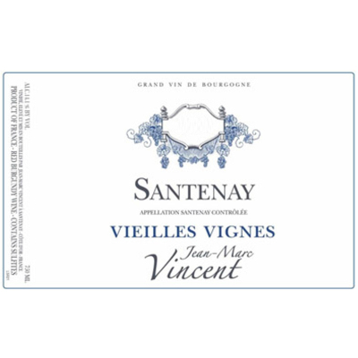 Jean-Marc Vincent Santenay Vieilles Vignes 2022 (6x75cl)
