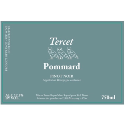 Tercet, Pommard, Pinot Noir 2020 (1x75cl)