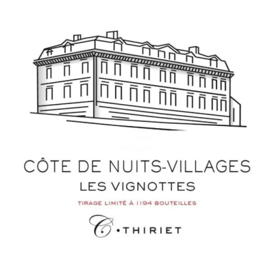 C. Thiriet Cote de Nuits-Villages Les Vignottes 2021 (6x75cl)