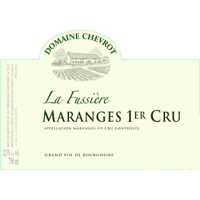 Domaine Chevrot Maranges 1er Cru La Fussiere Blanc 2022 (6x75cl)
