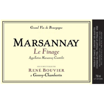 Rene Bouvier Marsannay Le Finage 2021 (1x75cl)