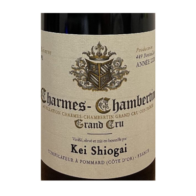 Kei Shiogai Charmes-Chambertin Grand Cru 2022 (1x75cl)