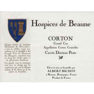 Hospices de Beaune (Pierre-Yves Colin-Morey), Corton Grand Cru, Cuvee Docteur Peste 2019 (6x75cl)