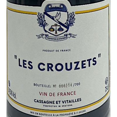 Maison Cassagne et Vitailles Les Crouzets VdF 2022 (6x75cl)