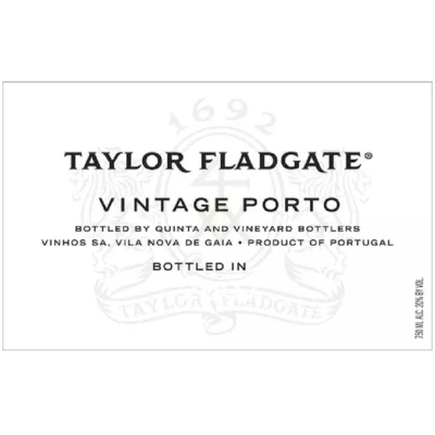Taylor Fladgate Vintage Port 2016 (6x75cl)
