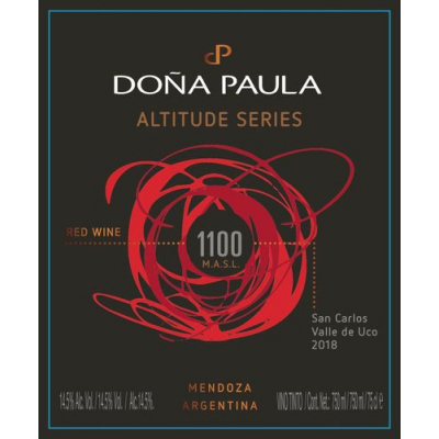 Dona Paula Altitude Series 1100 Uco Valley 2019 (6x75cl)