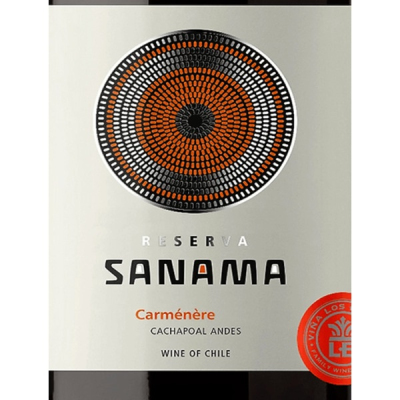 Los Boldos, Sanama Reserva Carmenere, Cachapoal Valley 2023 (6x75cl)