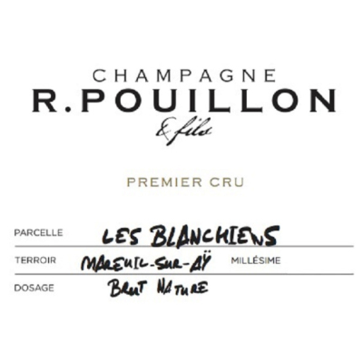 R. Pouillon & Fils Les Blanchiens 1er Cru 2016 (5x75cl)