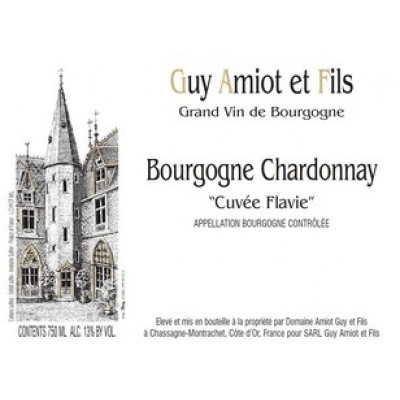 Guy Amiot et Fils Bourgogne Chardonnay Cuvee Flavie 2020 (12x75cl)