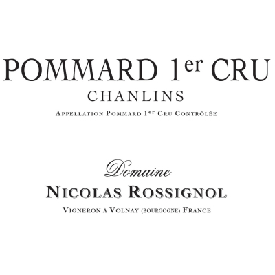 Nicolas Rossignol Pommard 1er Cru Les Chanlins 2018 (12x75cl)