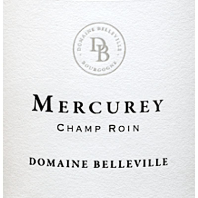 Belleville Mercurey Champ Roin 2019 (6x75cl)