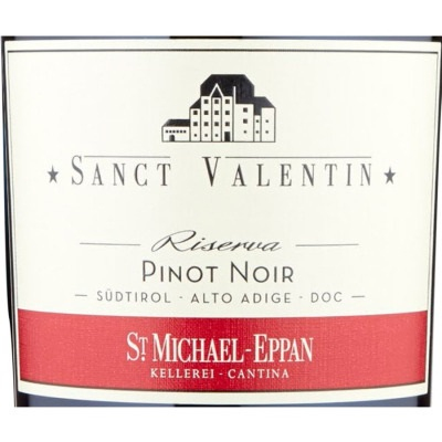 St. Michael Eppan Sanct Valentin Pinot Noir Riserva Alto Adige 2018 (6x75cl)